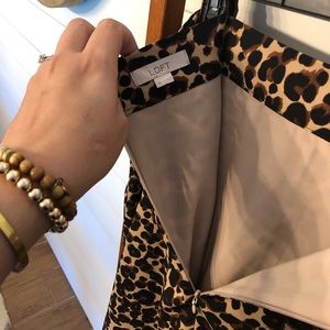LOFT Skirts - Loft leopard skirt LOFT Skirts - Loft leopard skirt